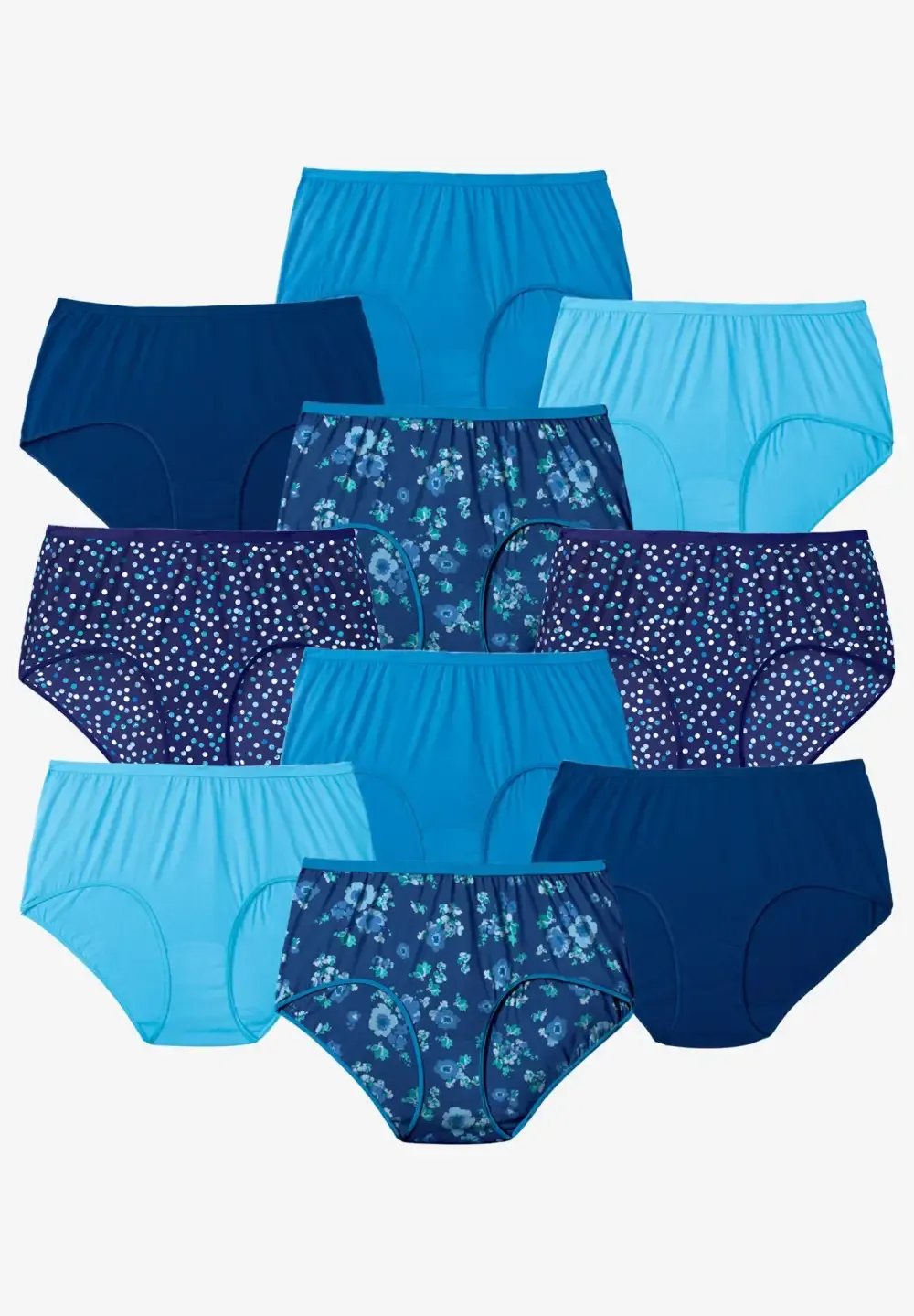 Full Coverage Cotton Brief 10-Pack