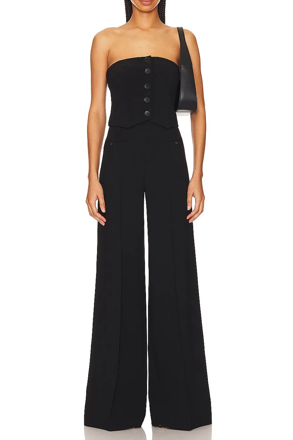 High Waisted Wide Leg Pant