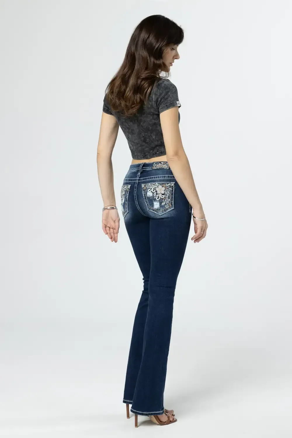 Autumn Floral Garden Bootcut