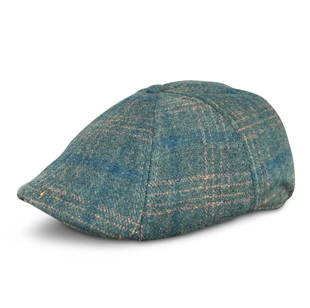 The Irish Rose Peaky Boston Scally Cap - Plaid