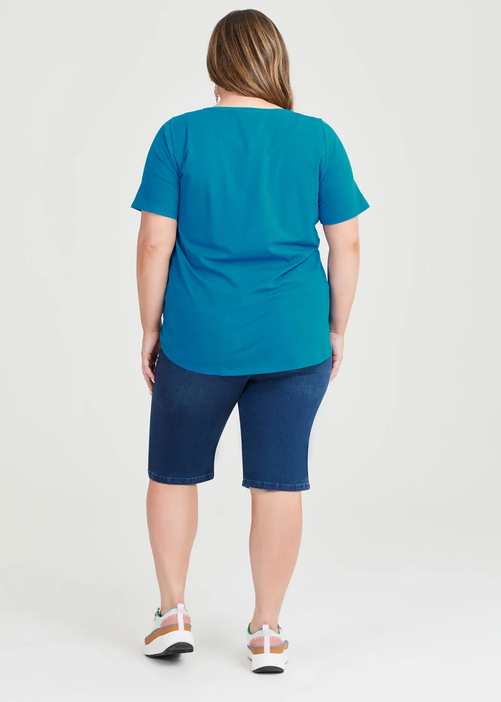 Australian Cotton V-neck T-Shirt
