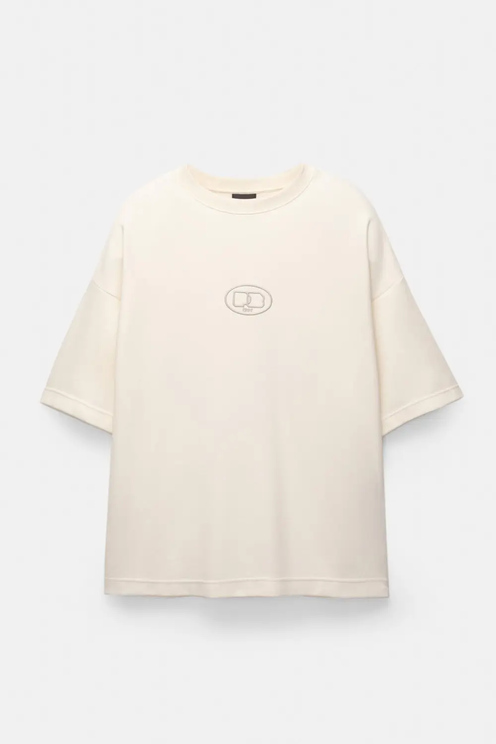 Short sleeve logo sweatshirt