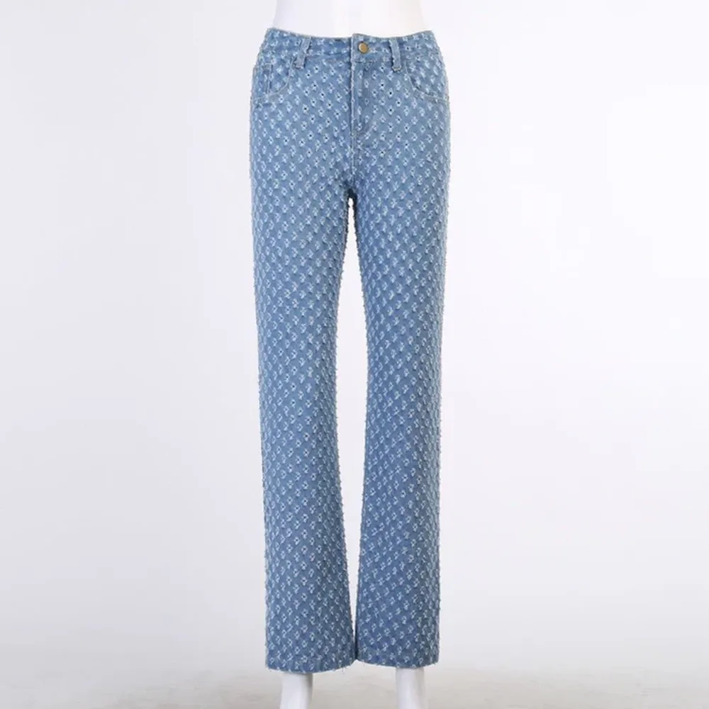 Vintage High Waist Ripped Jeans