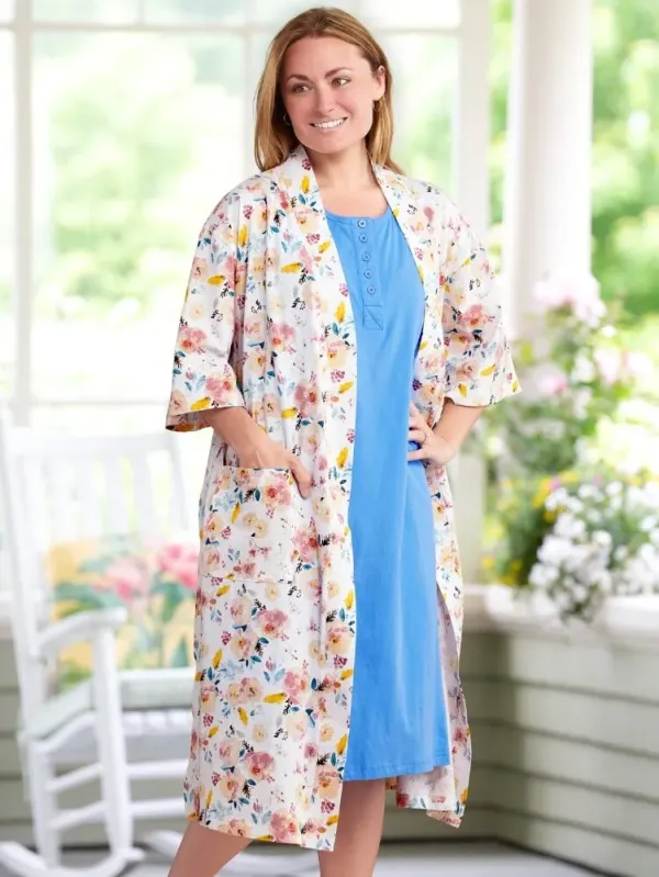 Comfort Knit Sleeveless Tank Cotton Nightgown
