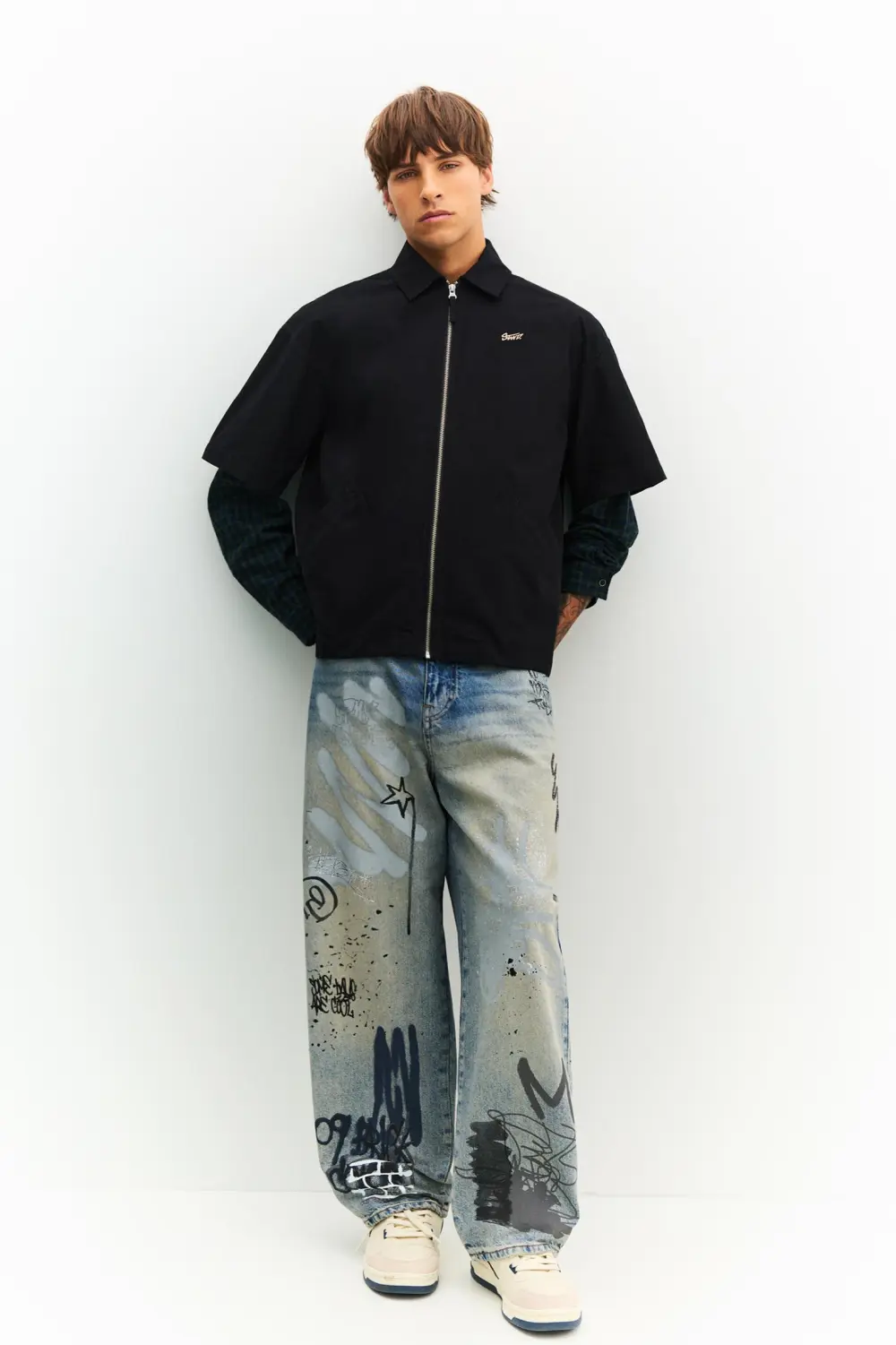 Graffiti skater jeans