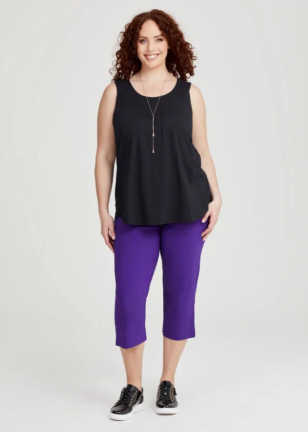 Expose Split Hem Crop Pant
