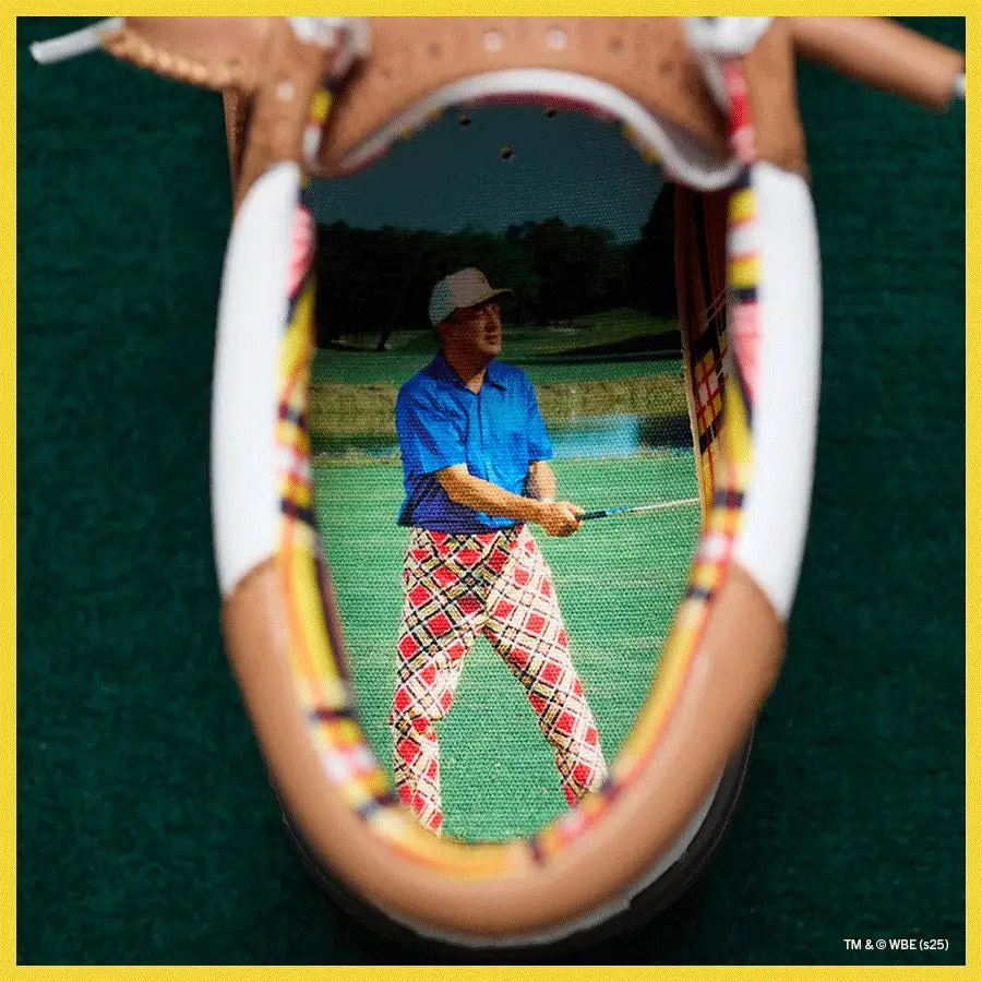 Wally Golf Caddyshack - White/Brown