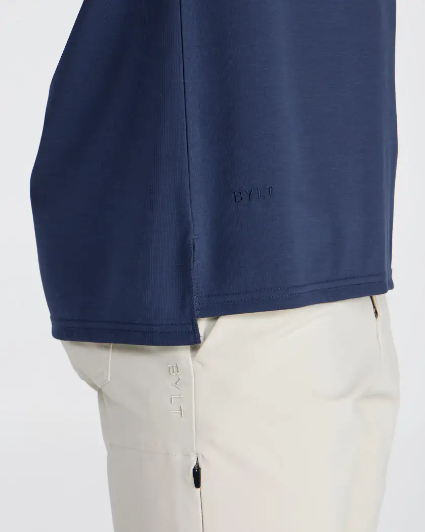 Limitless Short Sleeve Split Hem