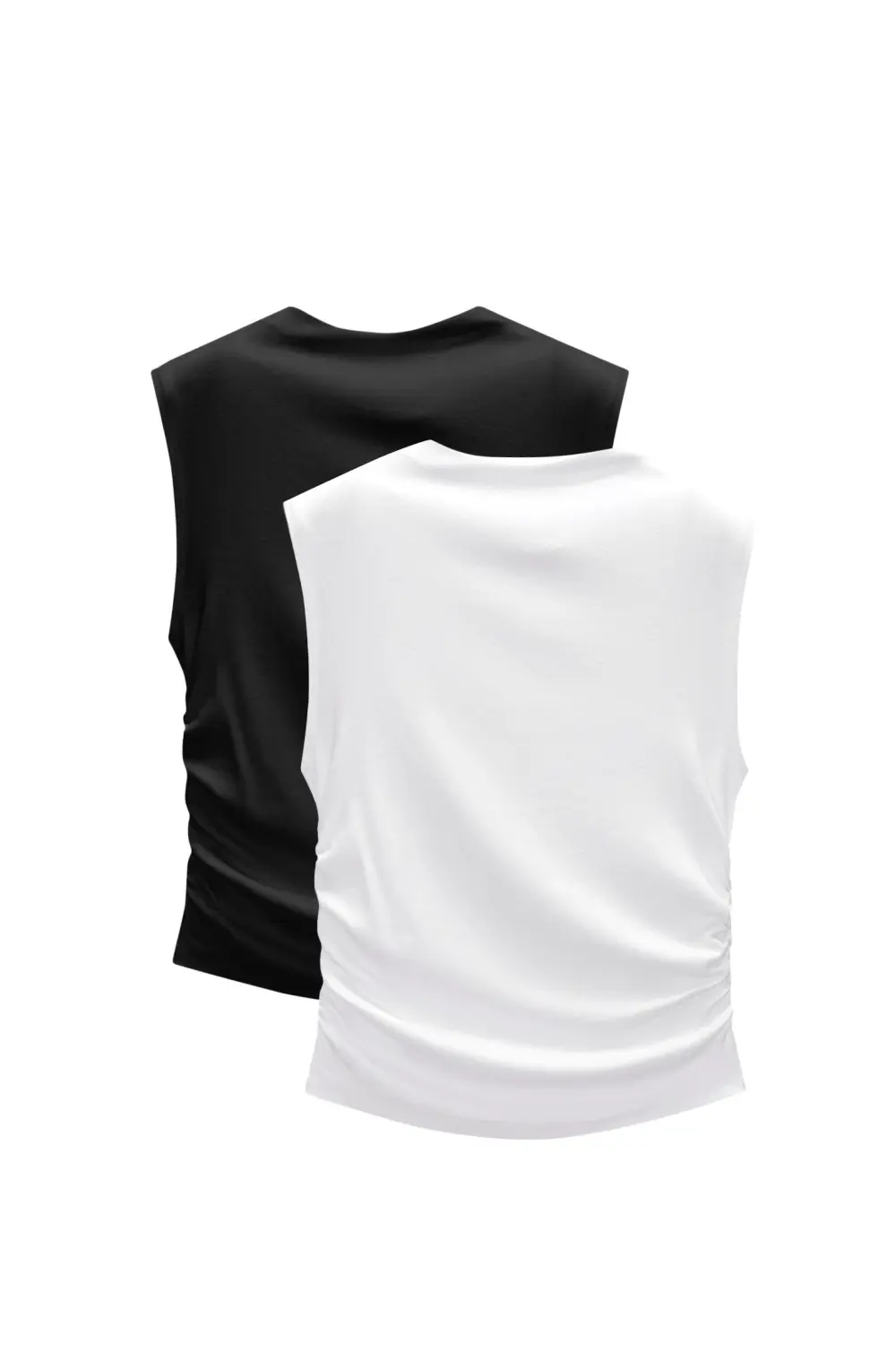 Pack of 2 gathered tops