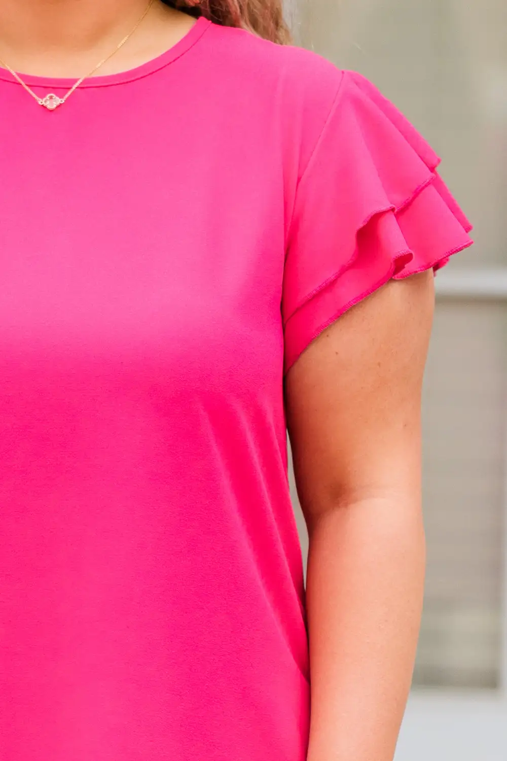 Keep Up Dress, Fuchsia