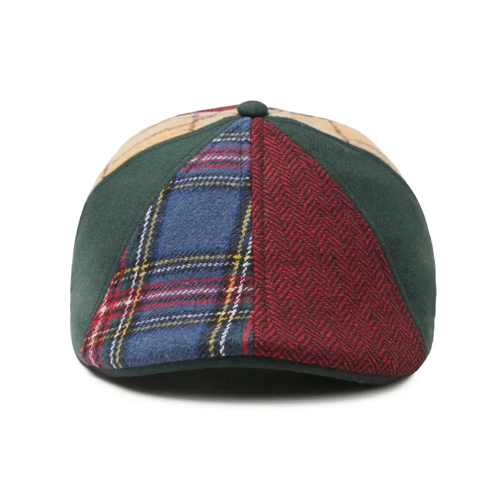 The Nutcracker Boston Scally Cap - Holly & Pine Plaid