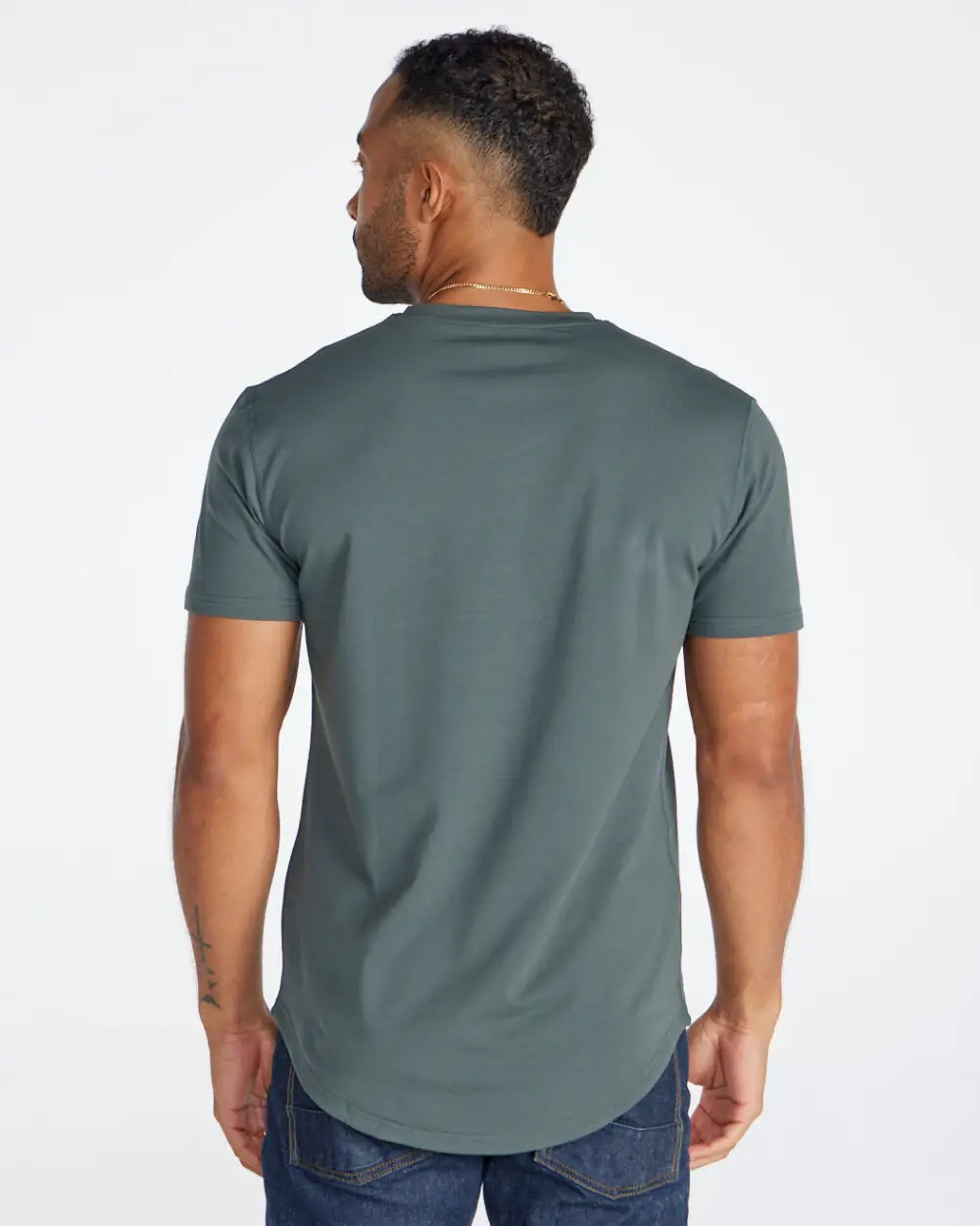 Drop-Cut V-Neck: Lux