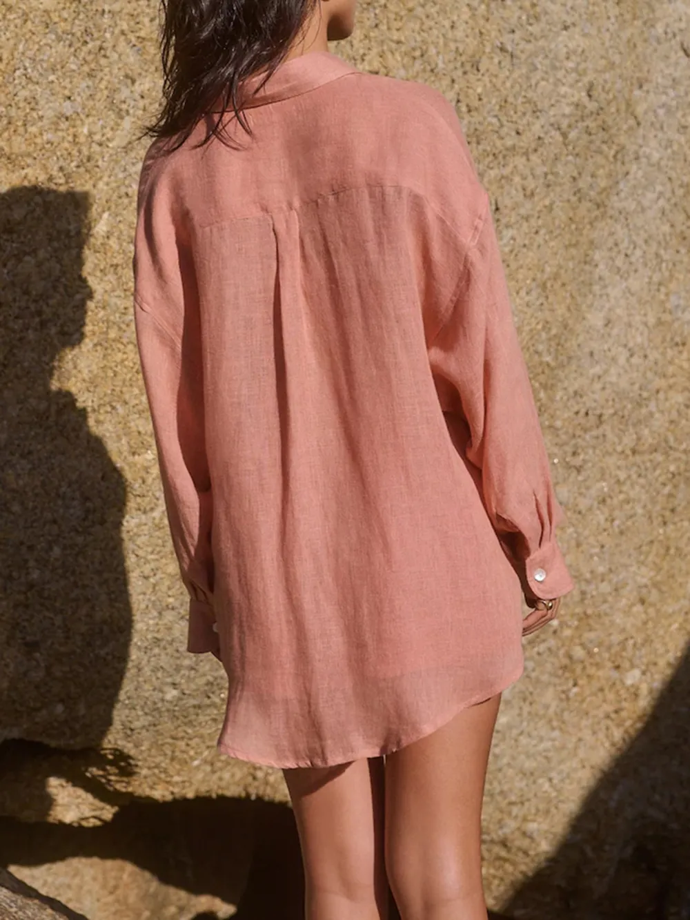 Linen Casual Beach Shirt