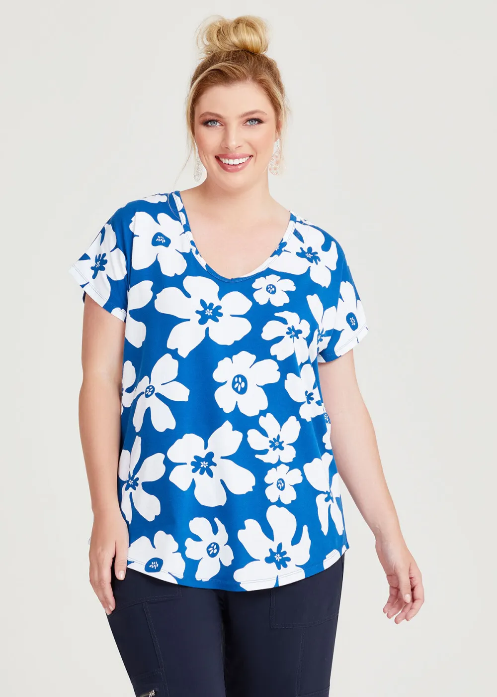 Cotton Daisy Flower Top