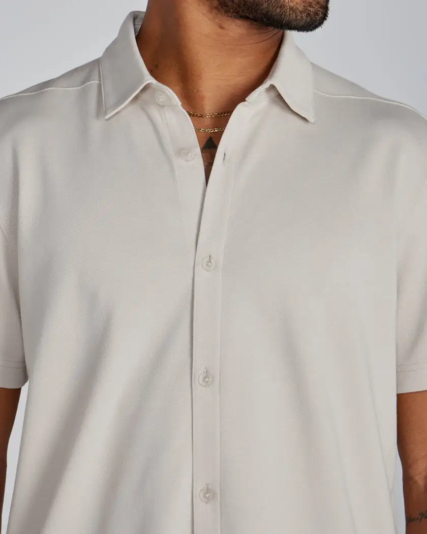 Bayside Oxford Short Sleeve Button Down