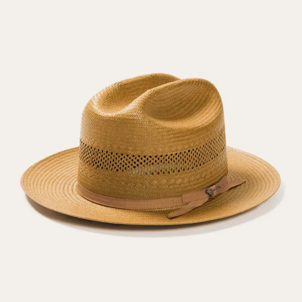 Open Road Vented Straw Cowboy Hat