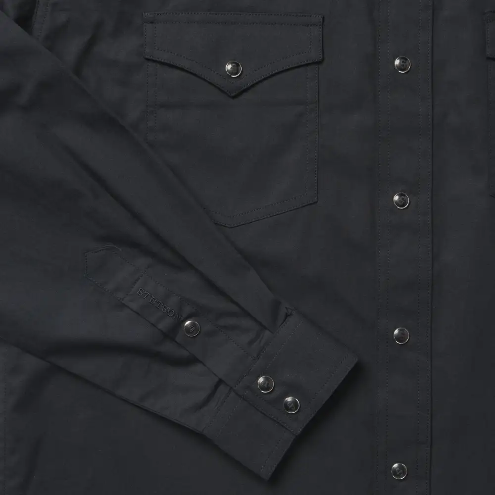 Classic Western Shirt in Black