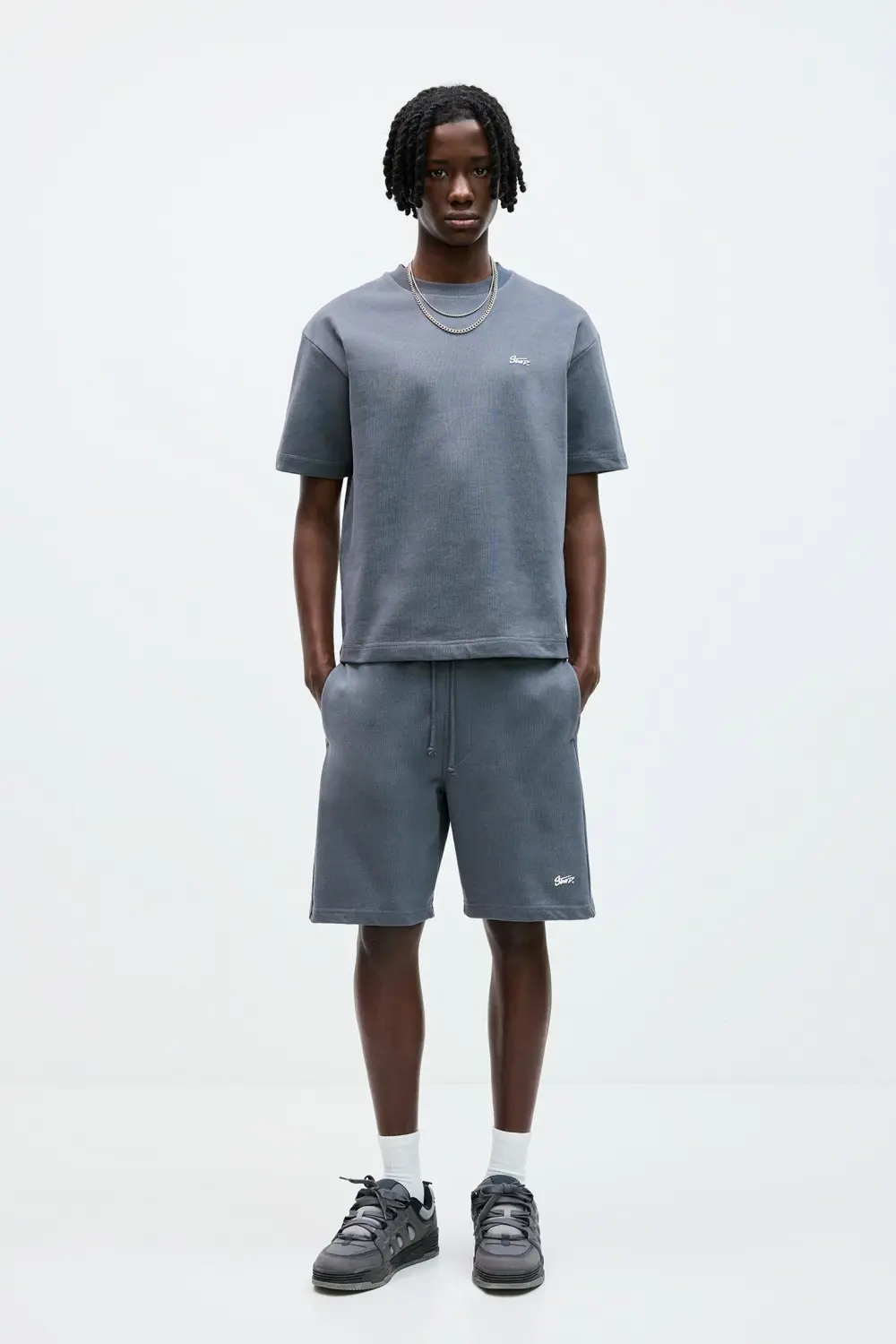 Short sleeve sweatshirt