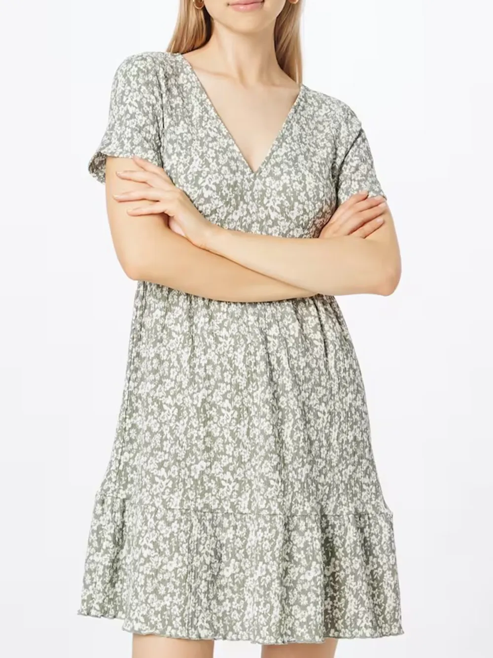 Floral Print Casual Style Dress