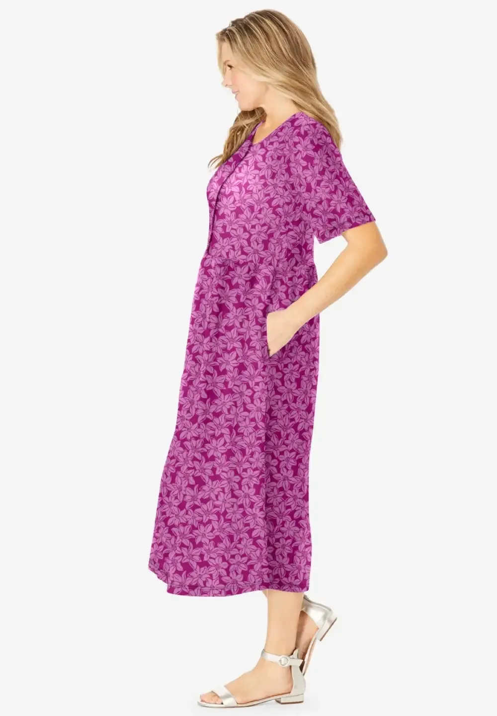 Button-Front Essential Dress