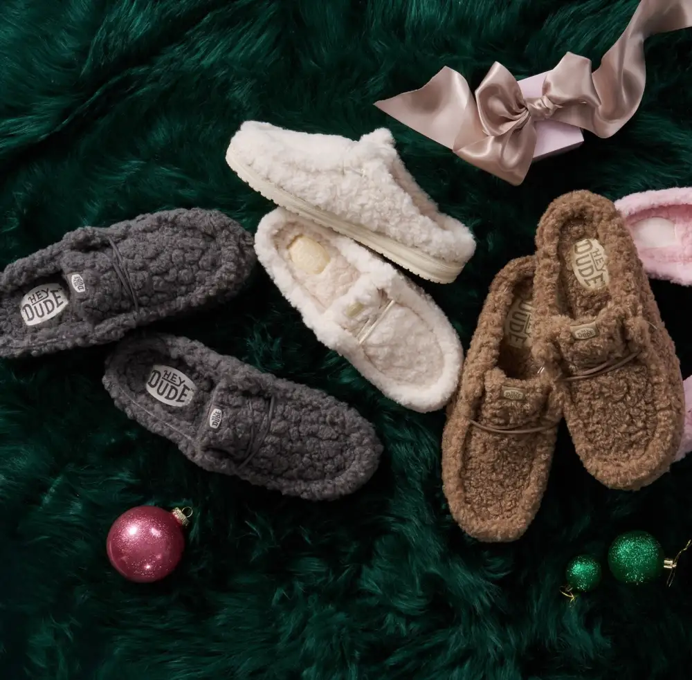 Wally Slipper - Cozy Granite Grey