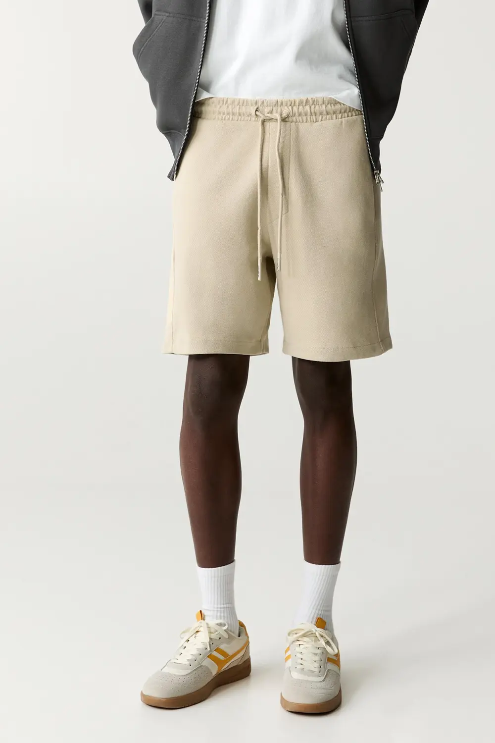 Piqué Bermuda sweatpant shorts