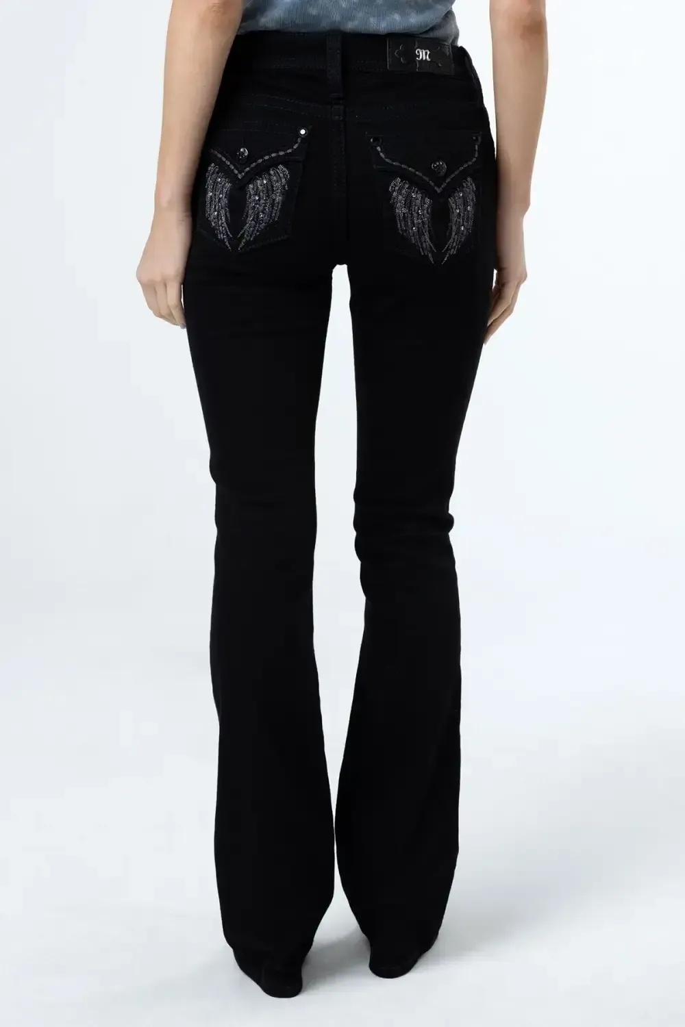 Flying Black Bootcut Jeans