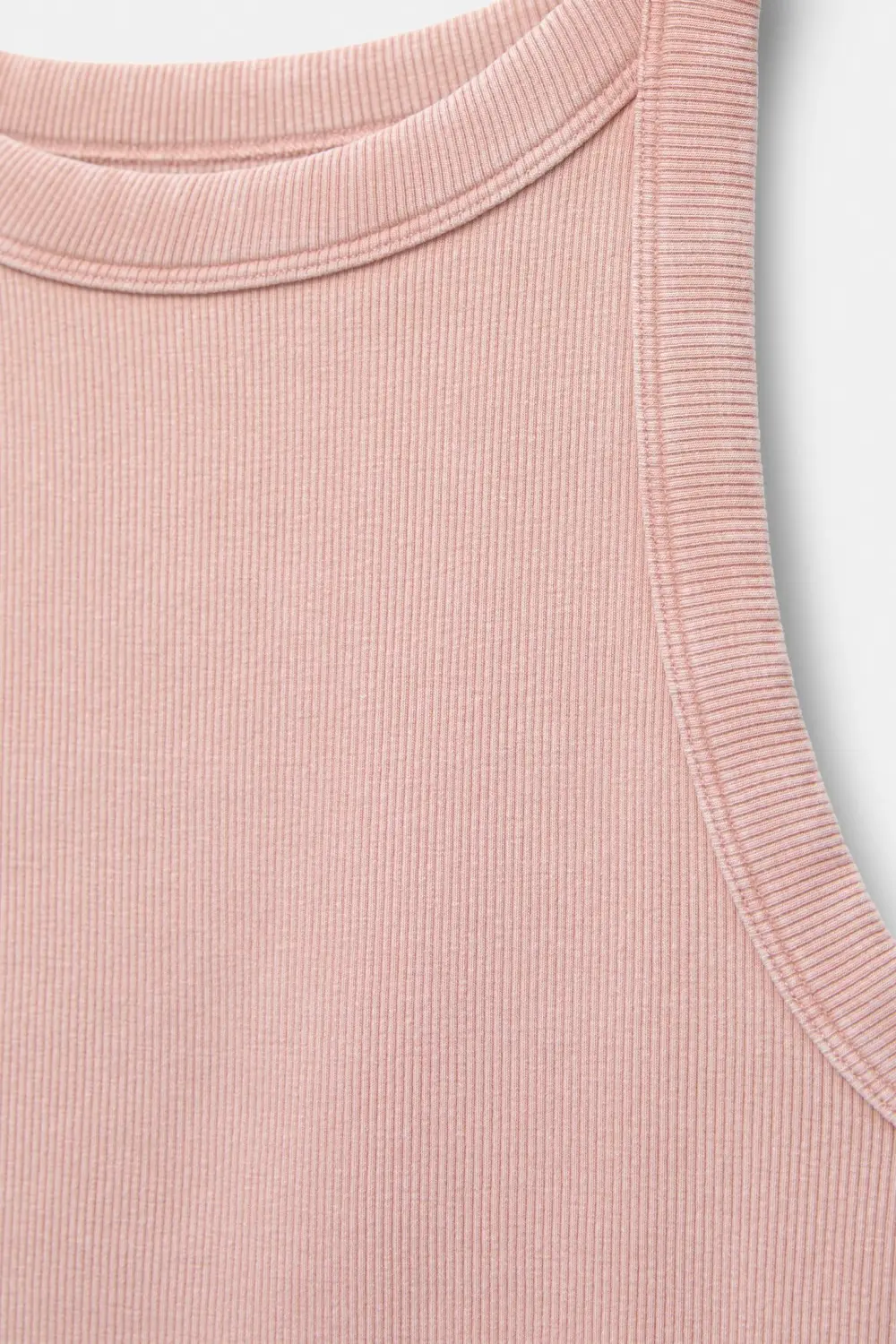 Halter neck tank top with trims