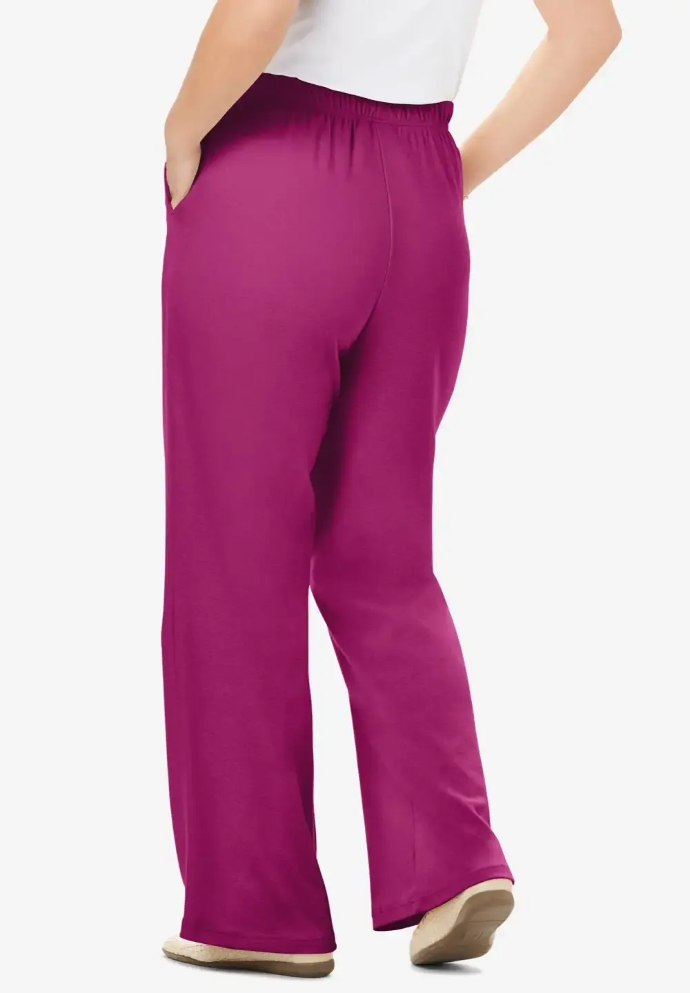 7-Day Knit Wide-Leg Pant