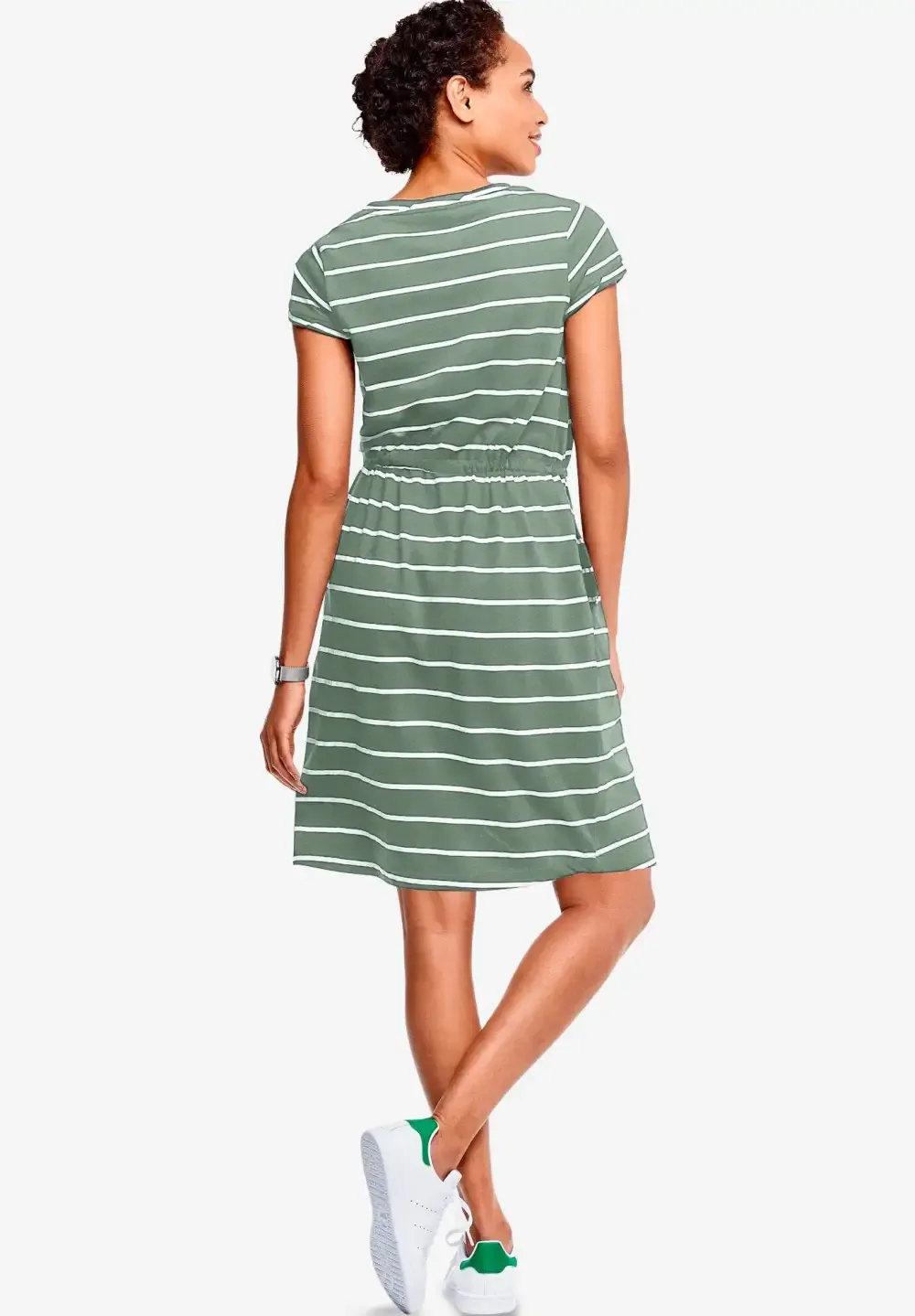 Knit Drawstring Dress