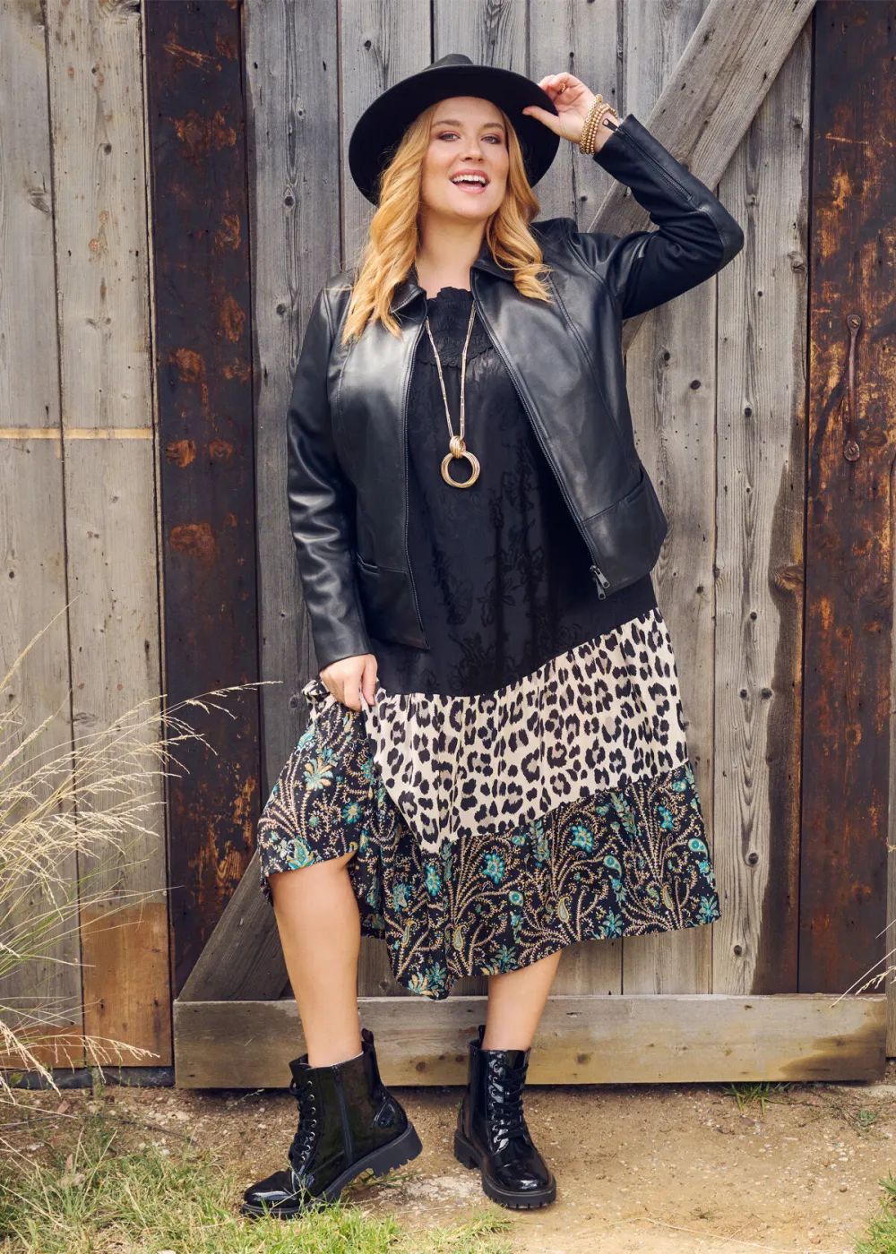 Leather Zip Jacket