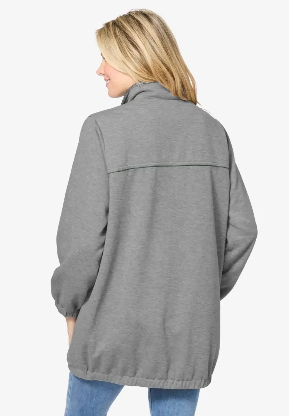 Fleece Nylon Reversible Jacket