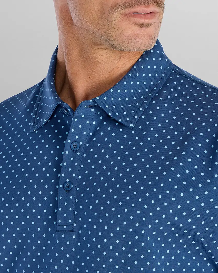 Drop-Cut: Lux Dotted Polo