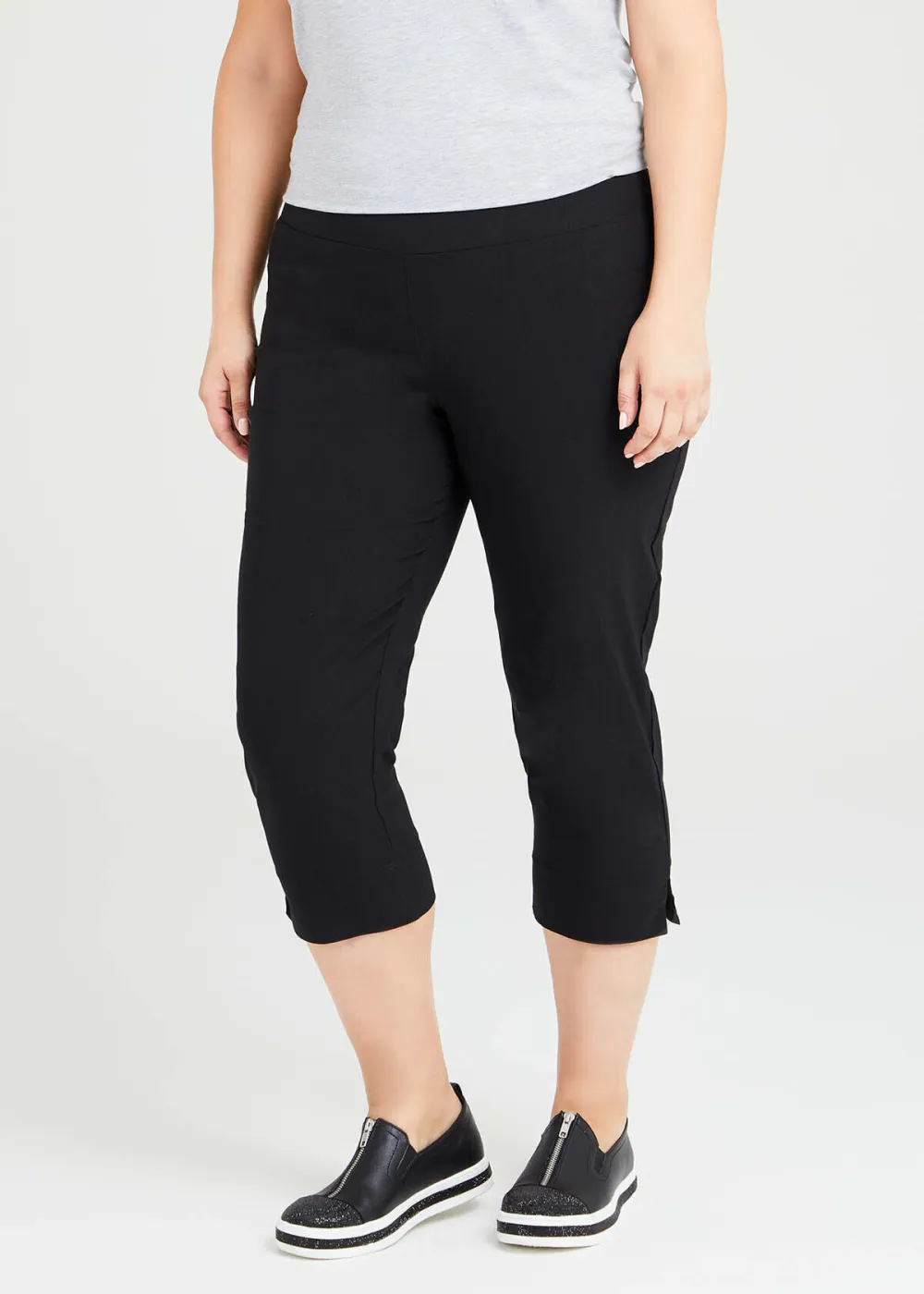 Expose Split Hem Crop Pant