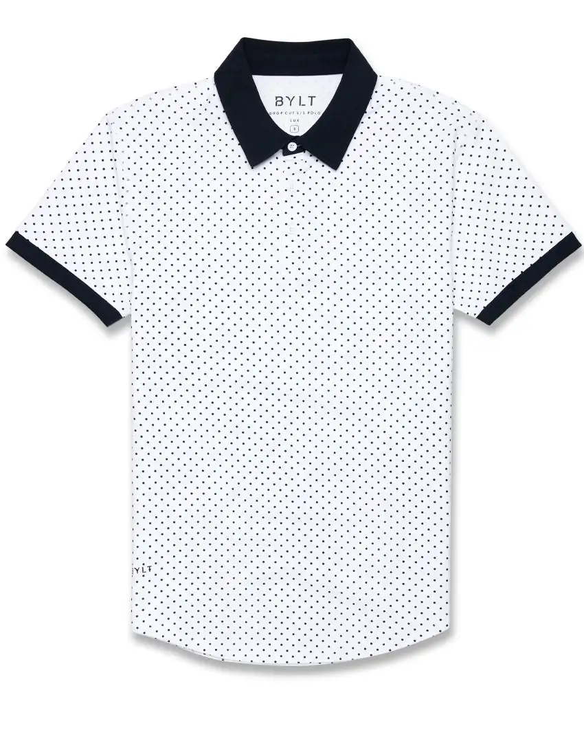 Drop-Cut: Lux Dotted Polo