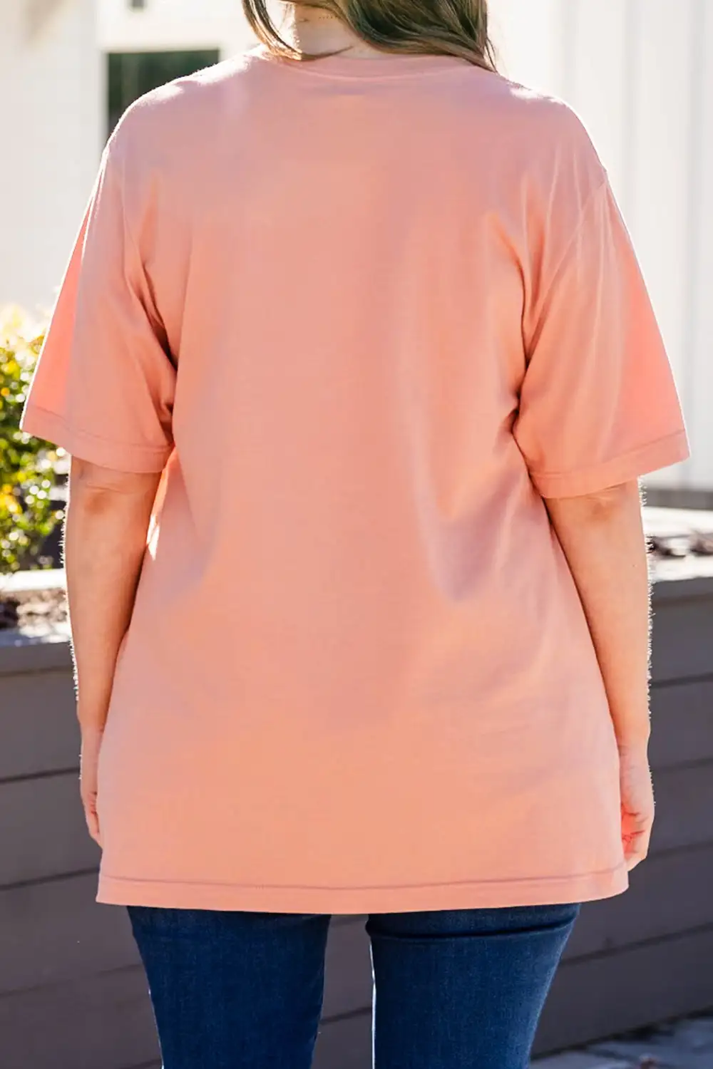 With Faith Tee, Terracotta