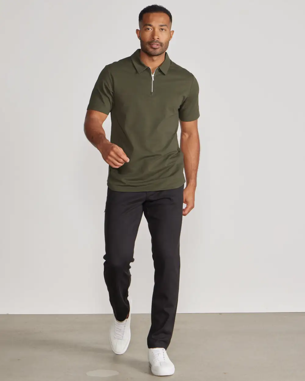 Lux Zip Polo