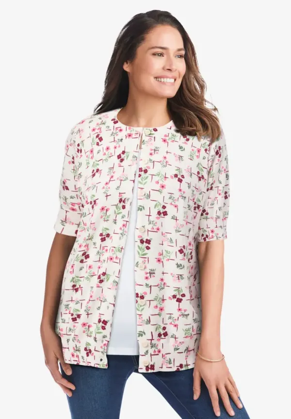 Perfect Elbow-Length Sleeve Cardigan