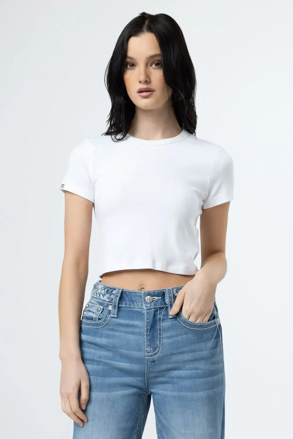 Subtle Wash Crop Tee