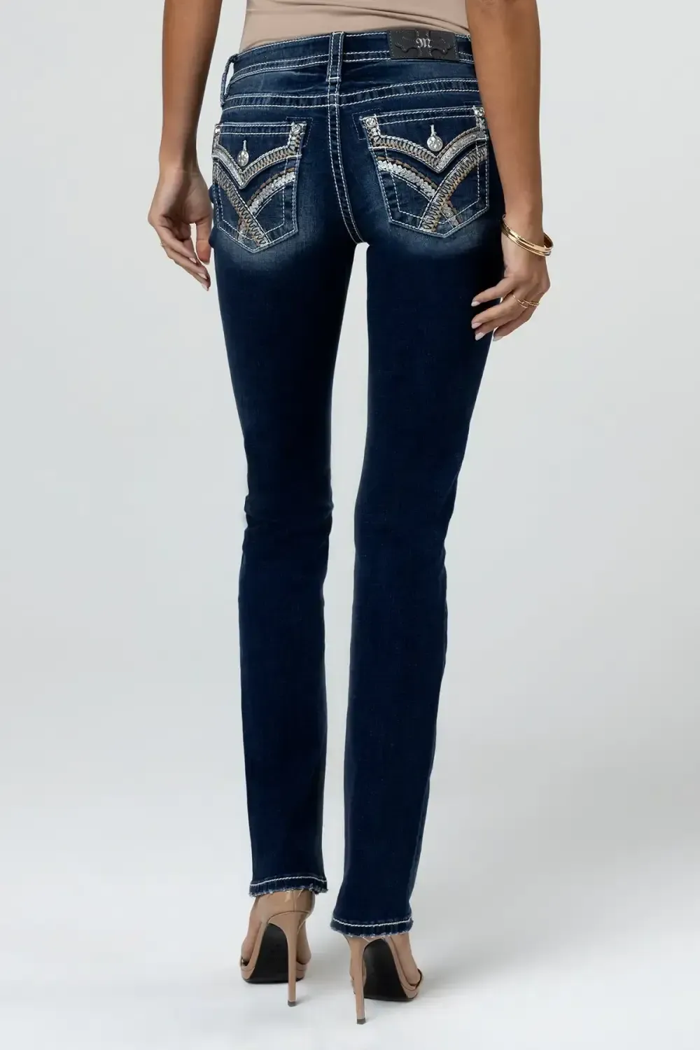 Crissy Karat Straight Jeans