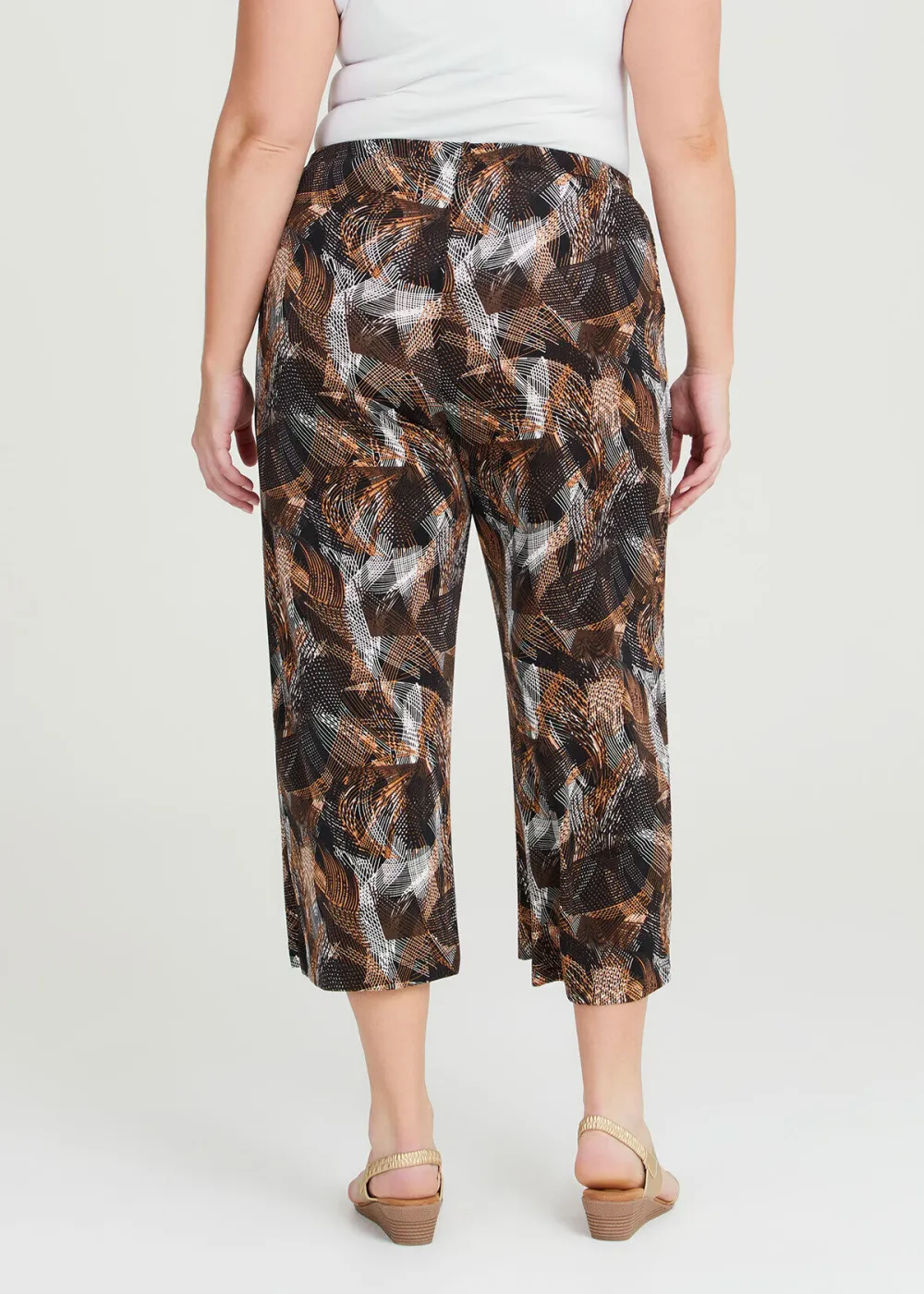 Printed Culotte Pant