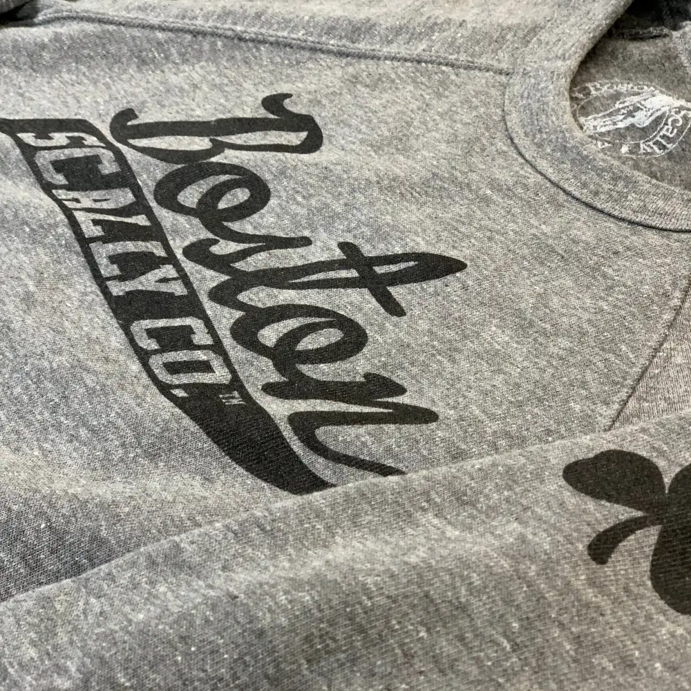 Boston Scally The Boondock Limited Edition Crewneck Sweatshirt - Vintage Grey