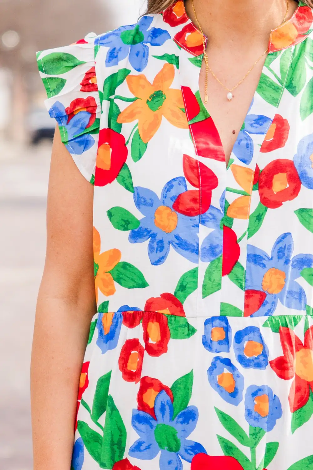 Take Me To Mexico Dress, White