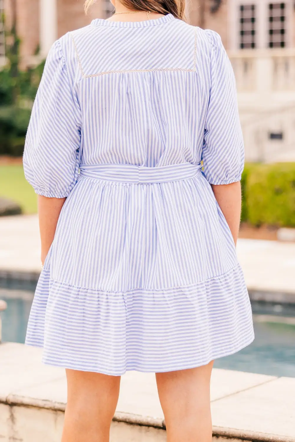 Gotta Start Somewhere Dress, Light Blue