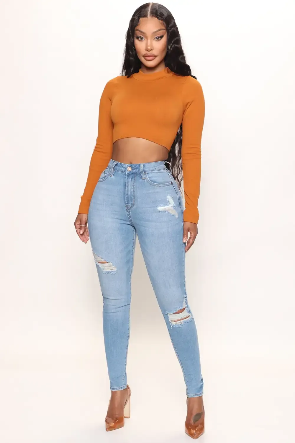 Sneaking Out Stretch Skinny Jeans - Medium Wash