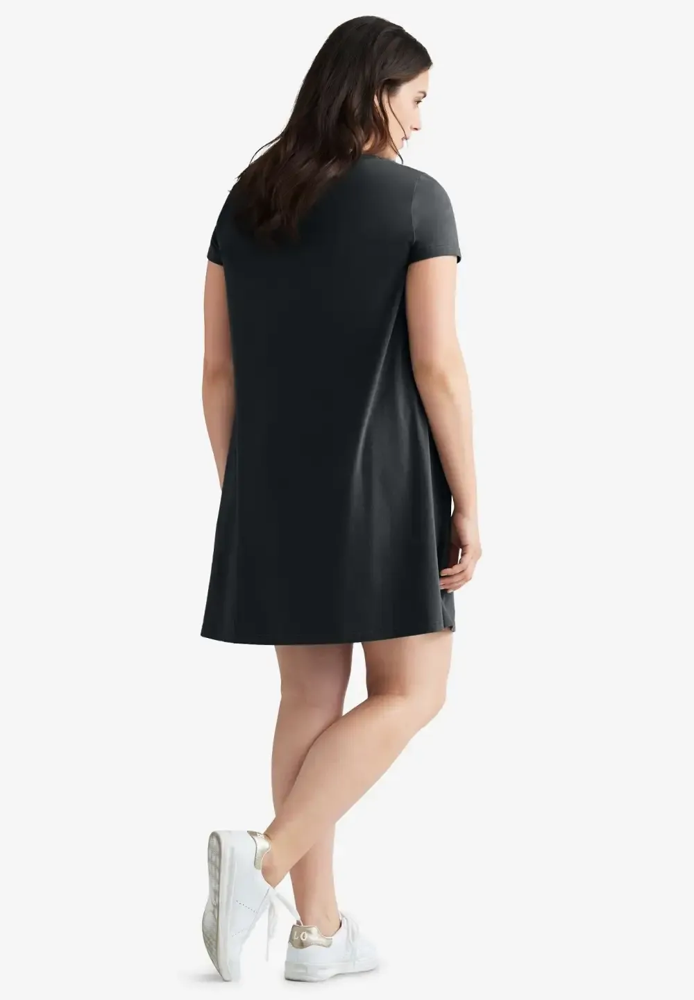A-Line Knit Tee Dress