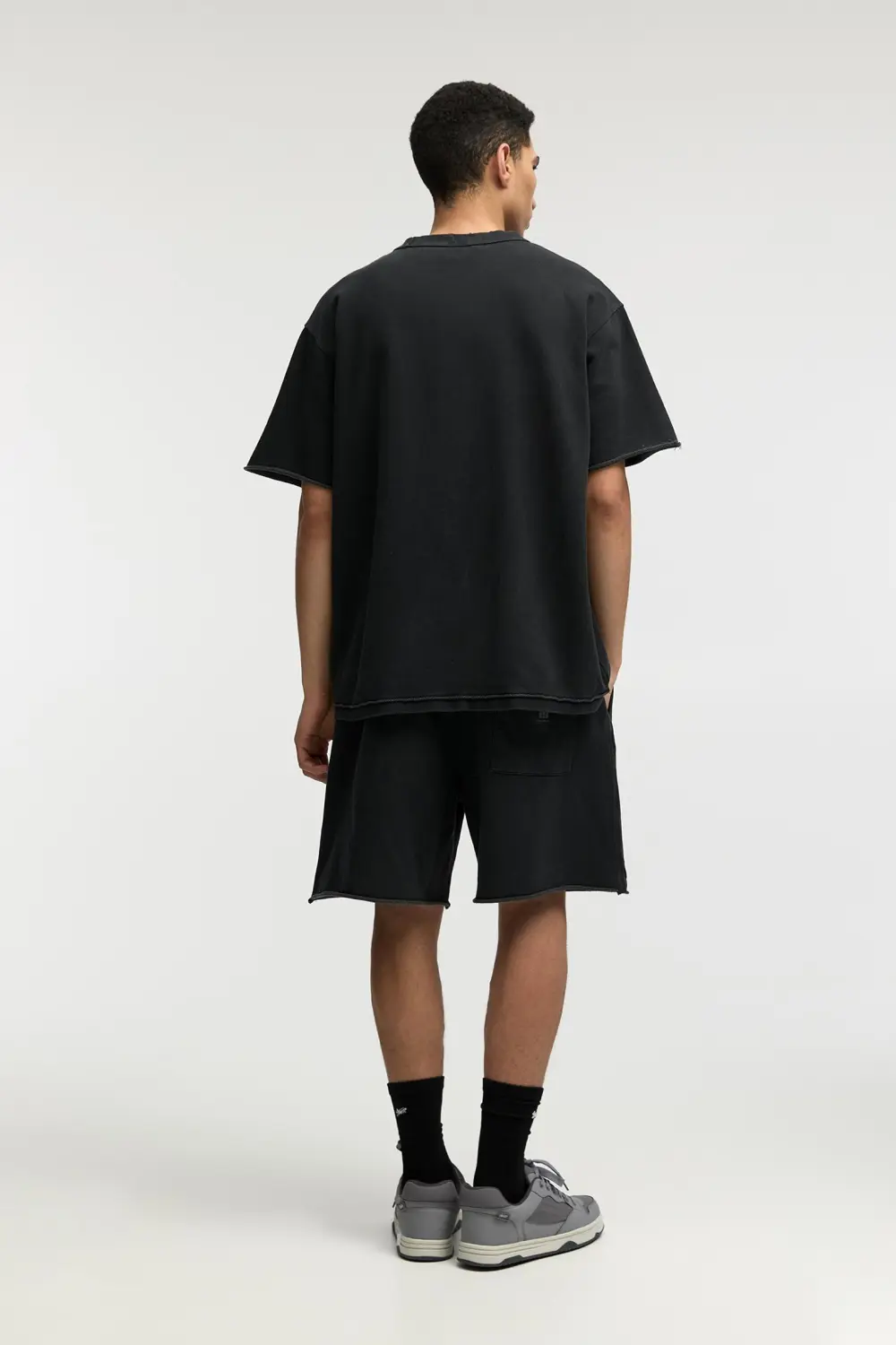 Short sleeve sweatshirt
