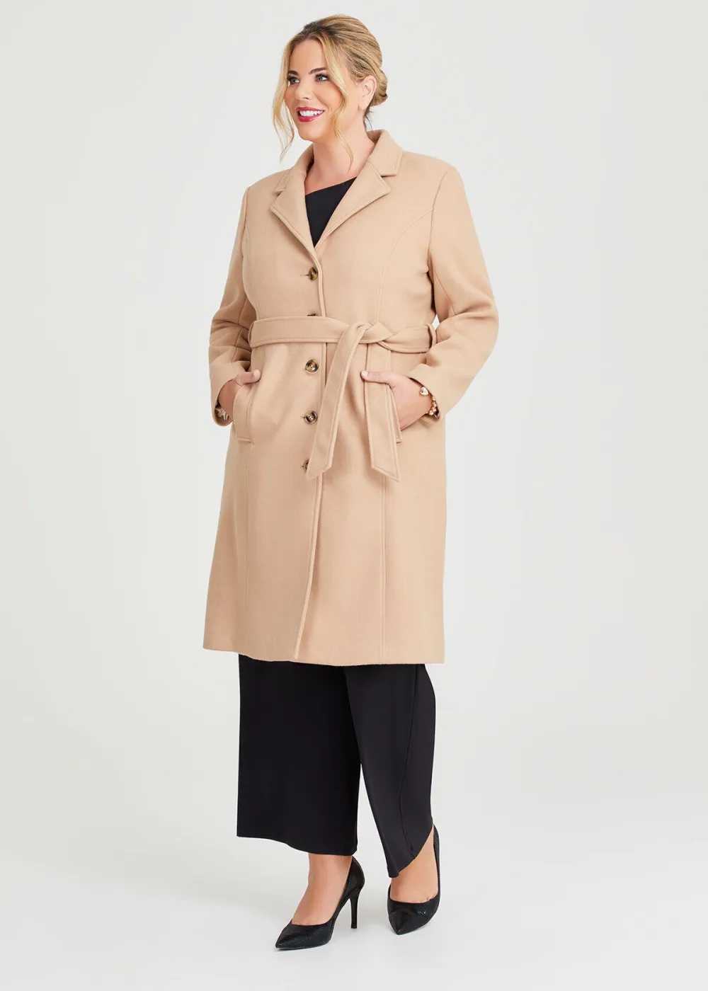 Lara Wool Blend Coat