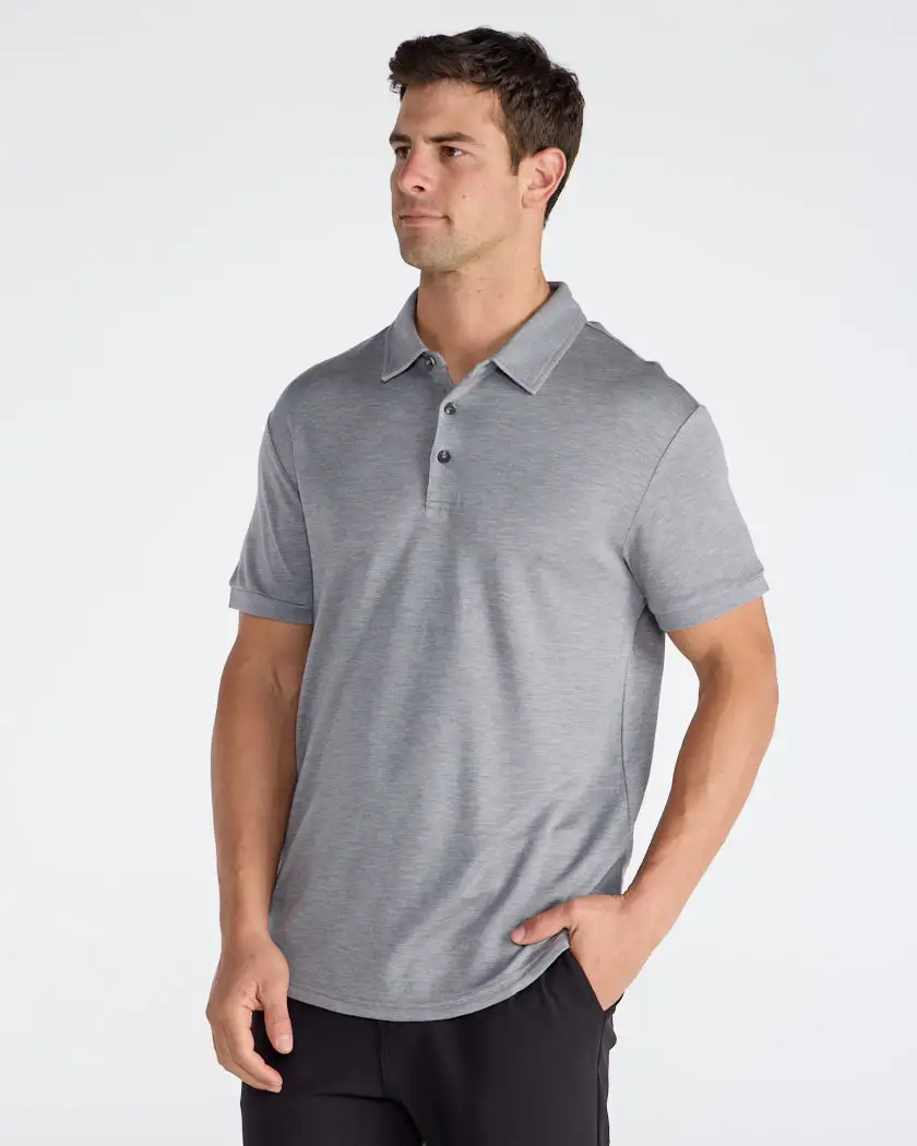 Comfort Wool Short Sleeve Polo