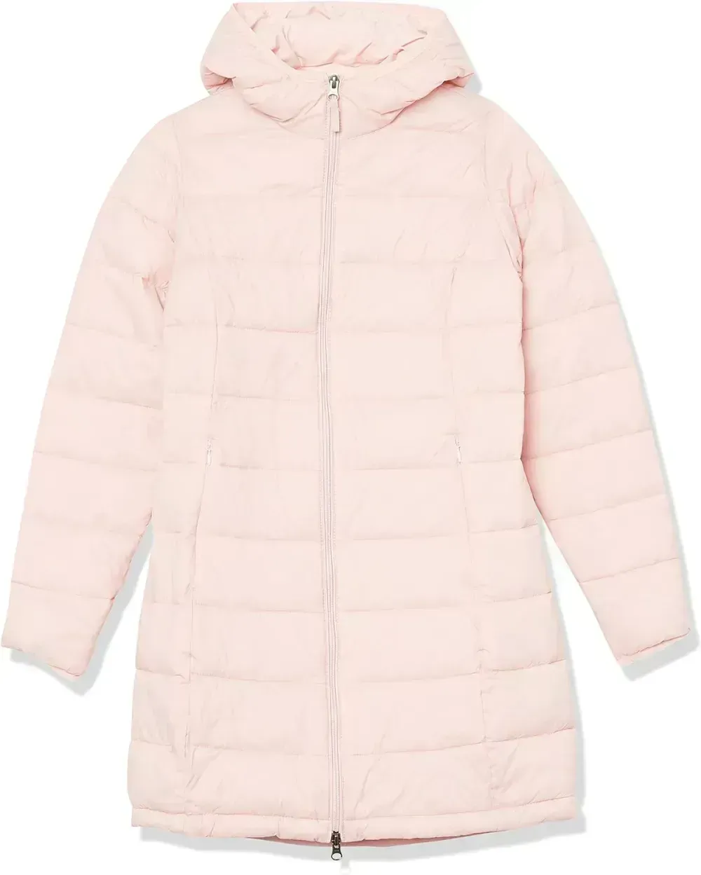 Women's Lightweight Water-Resistant Hooded Puffer Coat (Available in Plus Size)